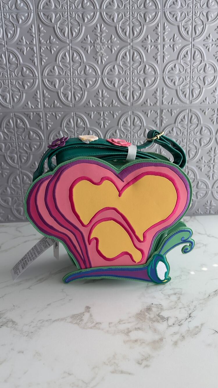 Disney Parks Loungefly 2026 Epcot Flower & Garden Alice Butterfly Bag NWT